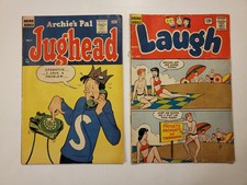 Archies Pal JUGHEAD #74 & Laugh #161 ARCHIE Series COMICS  Silver AGE