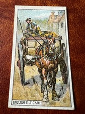 B.A.T. Cigarette Card - Transport Of The World 1917 - English Tilt Cart