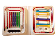 Denise Interchangeable Knitting Needles Bright Rainbow Colors