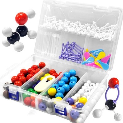 Chemistry Molecular Model Kit 297 Pcs Inorganic/Organic Atom Model... 