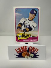 2014 Topps Heritage Baseball Ben Zobrist Card #316