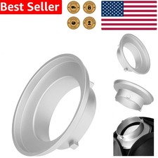 Durable Aluminum Bowens Mount Softbox Speed Ring Adapter Studio Flash Equipment