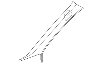 #ad Genuine Audi Windshield Pillar Trim 4K0 867 234 D 3GX $108.00