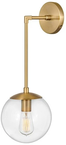 Hinkley Warby 21 3/4" High Heritage Brass Wall Sconce - Picture 1 of 7