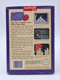 Mega Man 3 - Nintendo NES - Complet - NTSC-US - Bon Etat