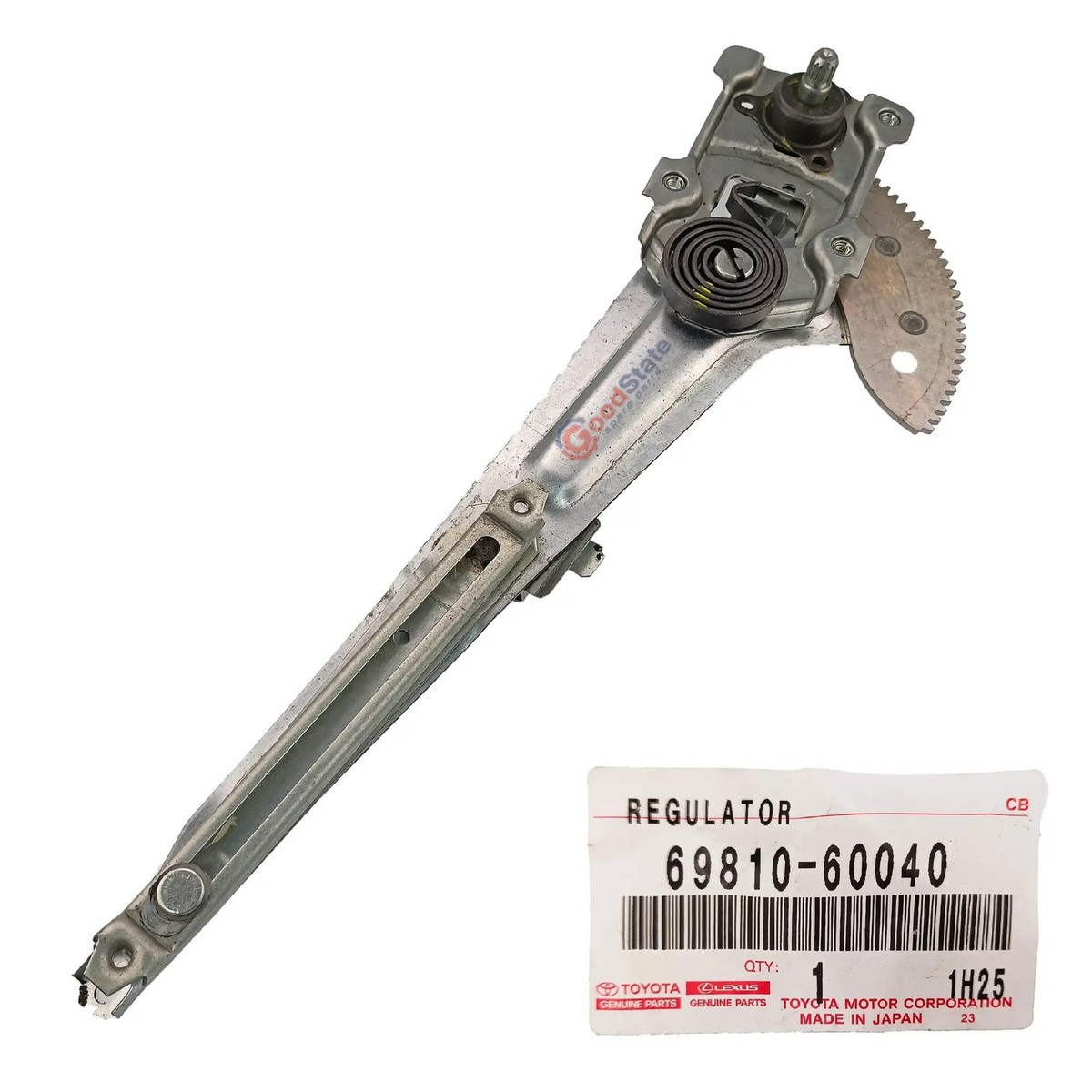Windo　604590 Genuine Toyota LandCruiser 80 Series HZJ RH Front Door Manual