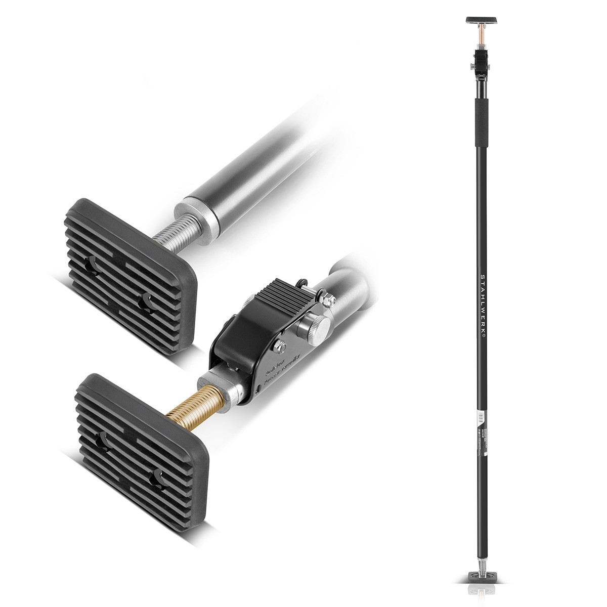 STAHLWERK assembly support Load capacity 60 kg Robust drywall support 160 to 290