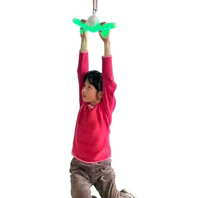Kinder Drehschaukel einfache Installation Spaß Flips Spielzeug für Keller Fitnessstudio Spielplatz