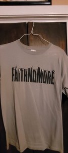 Faith No More Shirt L  2010 Tour New York Brooklyn Philadelphia Mike Patton Used