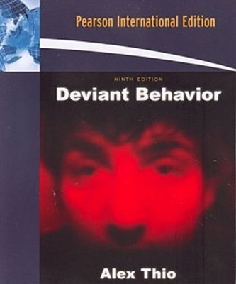 Deviant Behavior Alex Thio