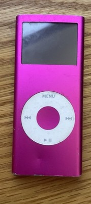 Apple A1199 (MA489LL) Pink iPod Nano 2nd Generation 4GB For Parts