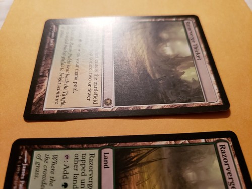 Razorverge Thicket x2 LP/NM Rare Dual Land Green White Scars - Picture 3 of 8