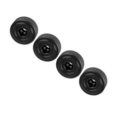 4x 20 8mm Amplifier Feet Shock Absorber Amplifier Pads Feet Black Fit