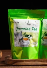 Thai Jasmine Tea Bags 1oz/25 Bags - Assam Black Tea Best Jasmine Blossom