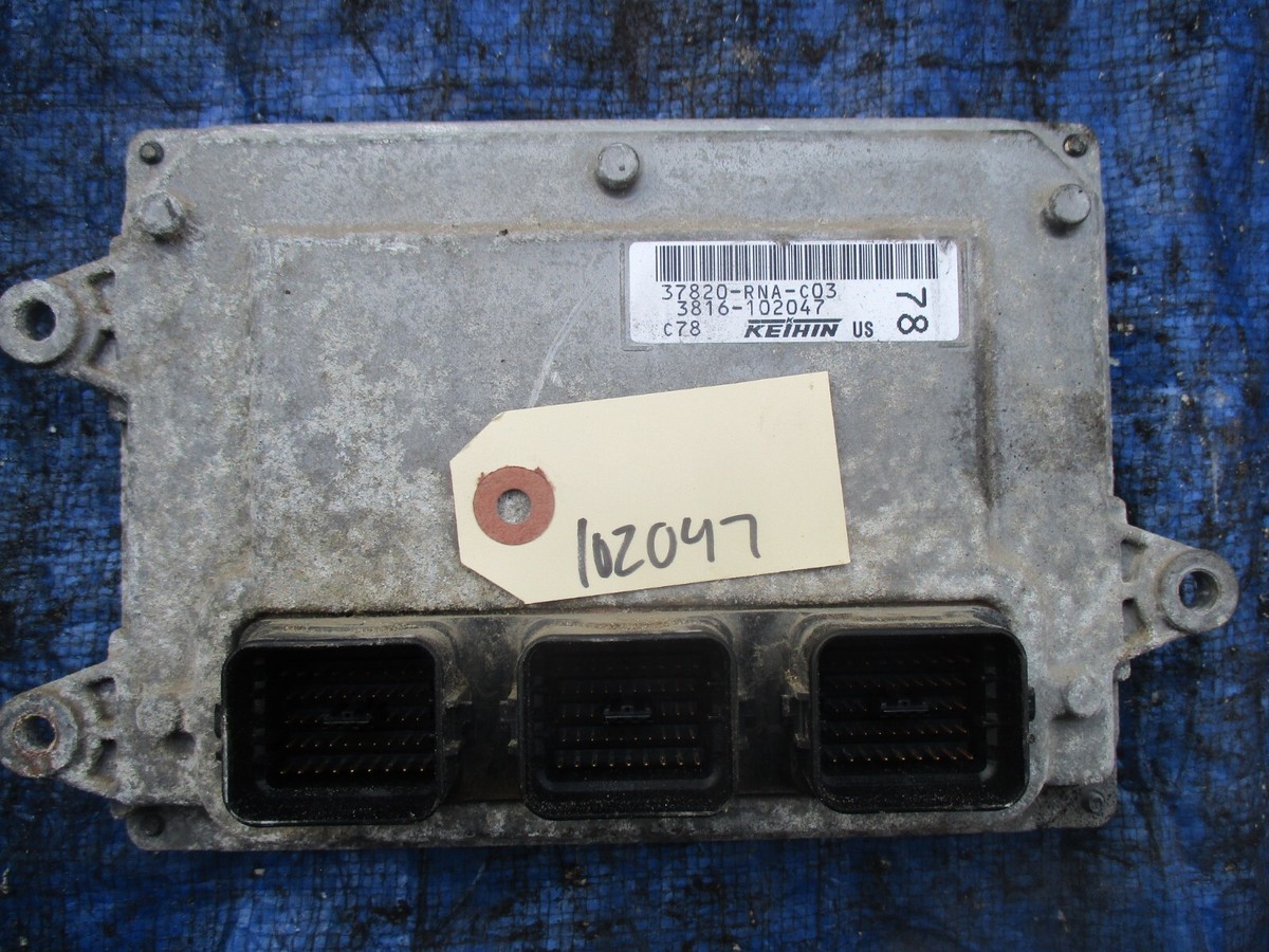 06-08 Honda Civic engine computer ecu manual transmission 37820