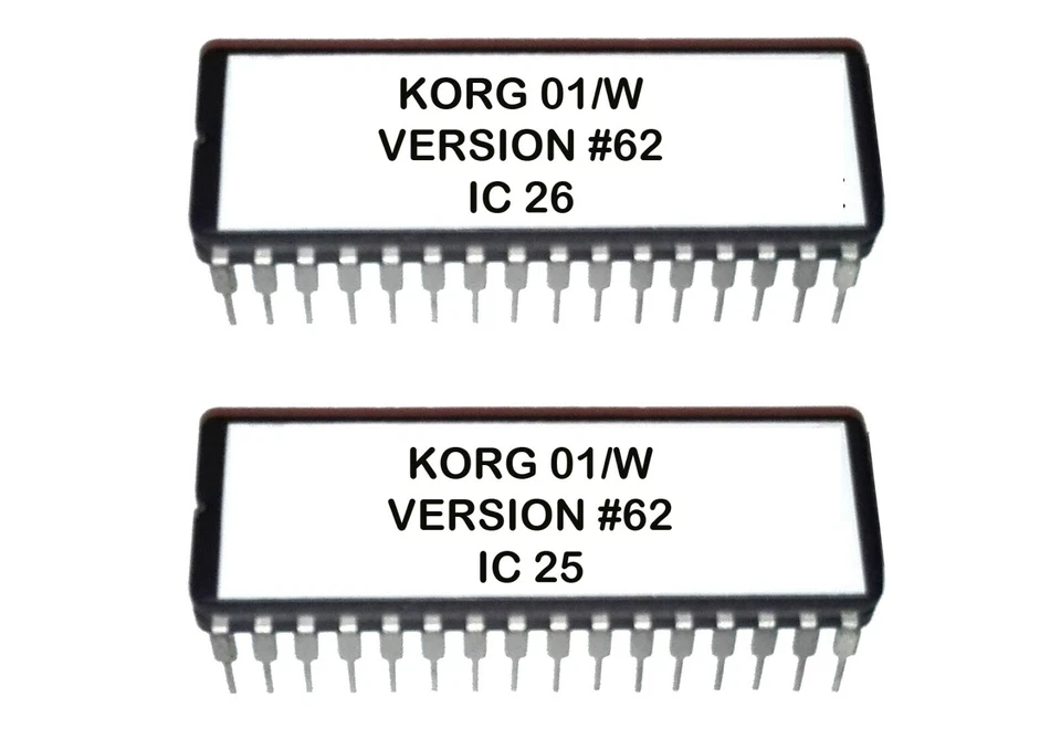 Korg 01/W - Version 62 OS Eprom Firmware Upgrade Update für 01W FD Pro X Ic