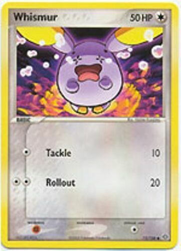 Whismur - 73/106 Common Ex Emerald Pokemon Card NEAR MINT