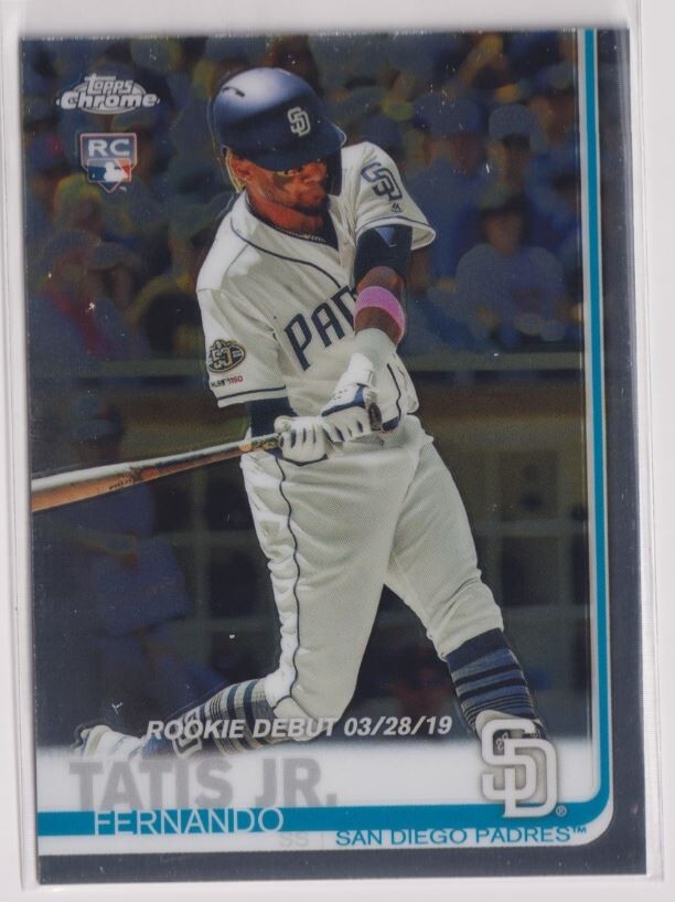 2019 Topps Chrome Update #54 Fernando Tatis Jr. RD RC