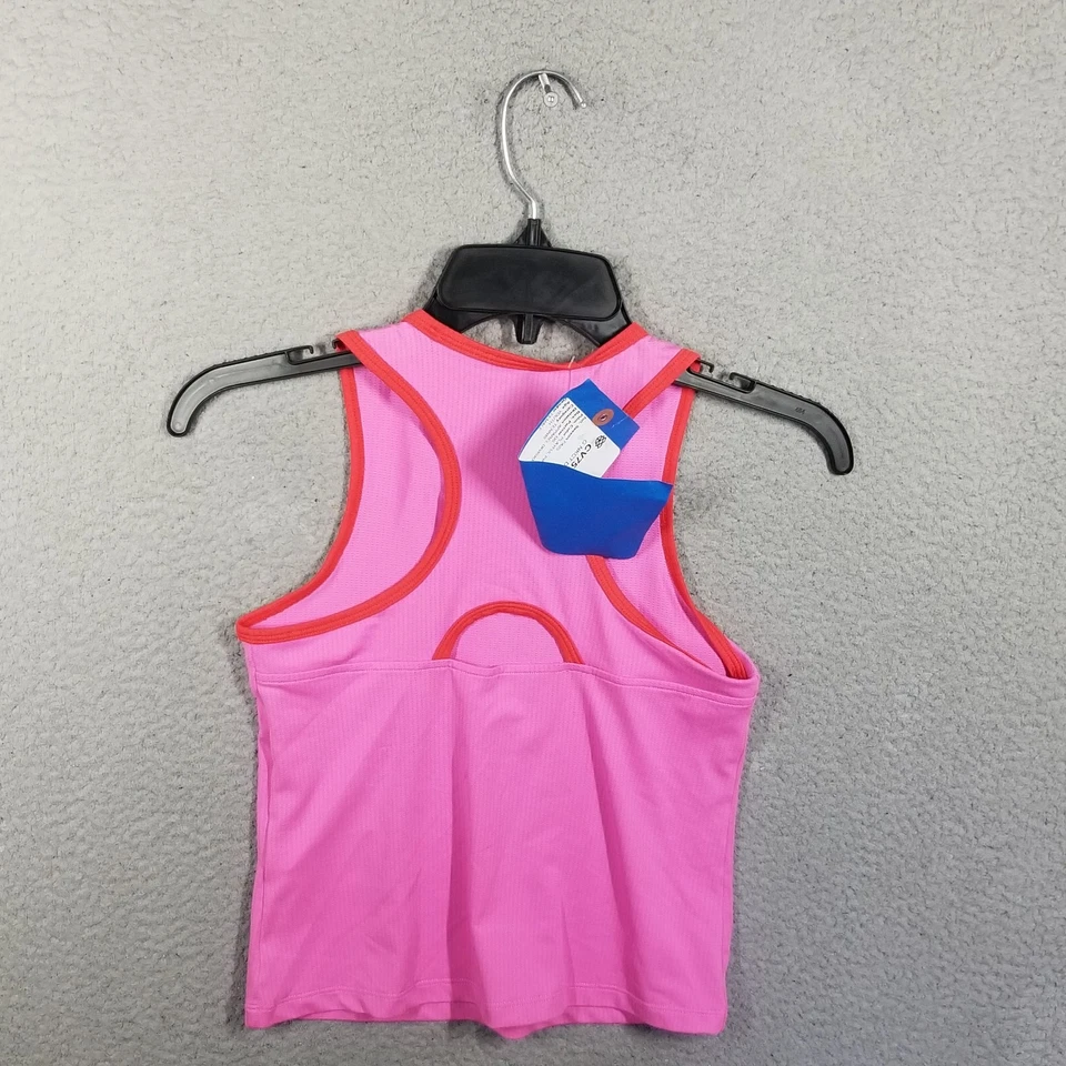 Nike победы Dri-FIT Junior девочек теннис Майка розовый белый маленький новый образец - Изображение 2 из 4