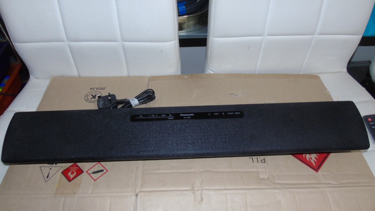 Panasonic Black Wireless Sound Bar SC-HTB8 80W RMS Bluetooth