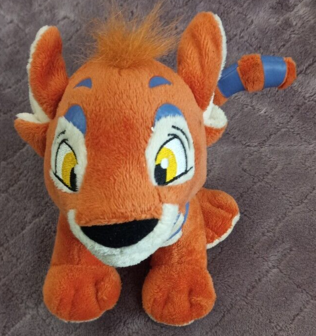 Neopets 2008 Orange KOUGRA Plush TIGER 6
