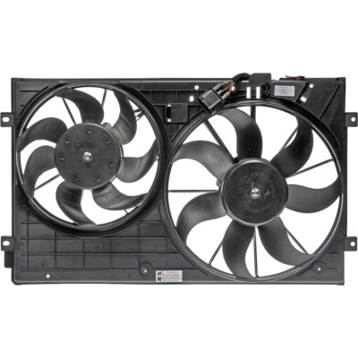 620-843 Dorman Cooling Fan Assembly for VW Volkswagen Jetta Golf Passat Beetle