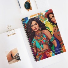 Sabor y Espiritu: Journal notebook through Latina Culture.