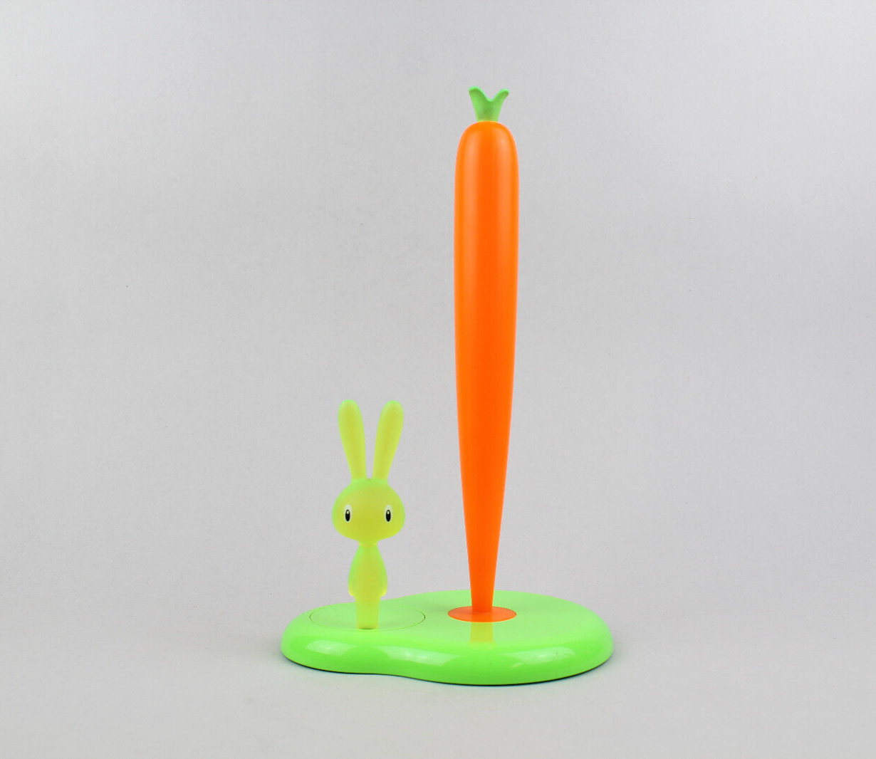 Porte-rouleau De Papier Cuisine Alessi - Design Lapin Et Carotte, Résine Thermoplastique Blanc, Dimensions 34 X 20 X 16 Cm - 5