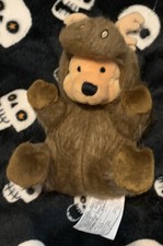 Disney Store Winnie the Pooh In Moose Costume 8" Plush Cute NWOT Vintage