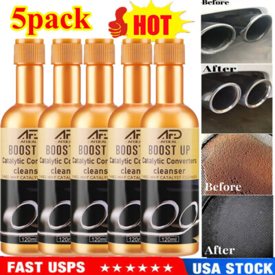 5X Boost Up Vehicle Engine Catalytic Converter Cleaner Multipurpose Deep Cleaner