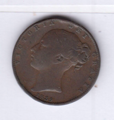 GREAT BRITAIN UK Victoria Farthing 1839 KM725 (gbr1233) | eBay
