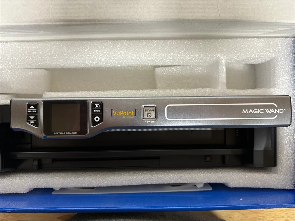 VuPoint Magic Wand Portable Handheld Scanner Auto Feed Dock PDSDK-ST470PE-VP - Image 3 of 4