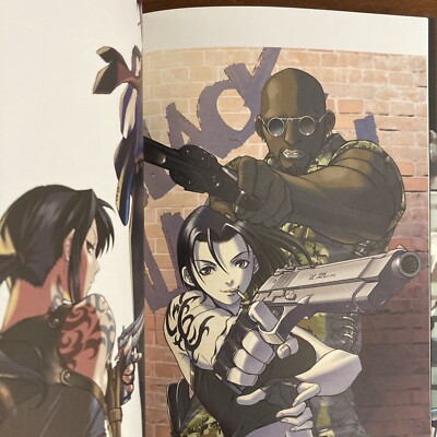 Rei Hiroe Artworks Barrage Black Lagoon Art Book Illustration | eBay