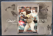2022 TOPPS X CALL OF THE CAPTAIN FERNANDO TATIS JR BASEBALL SILVER CARD /99