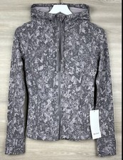 Lululemon Hooded Define Jacket Nulu Size 6 Hideaway Camo Lunar Rock HWLR 12220.
