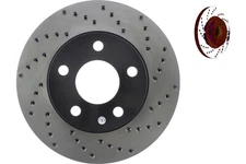Front PAIR Stoptech Disc Brake Rotor for 1998-1999 Oldsmobile 88 (46156)