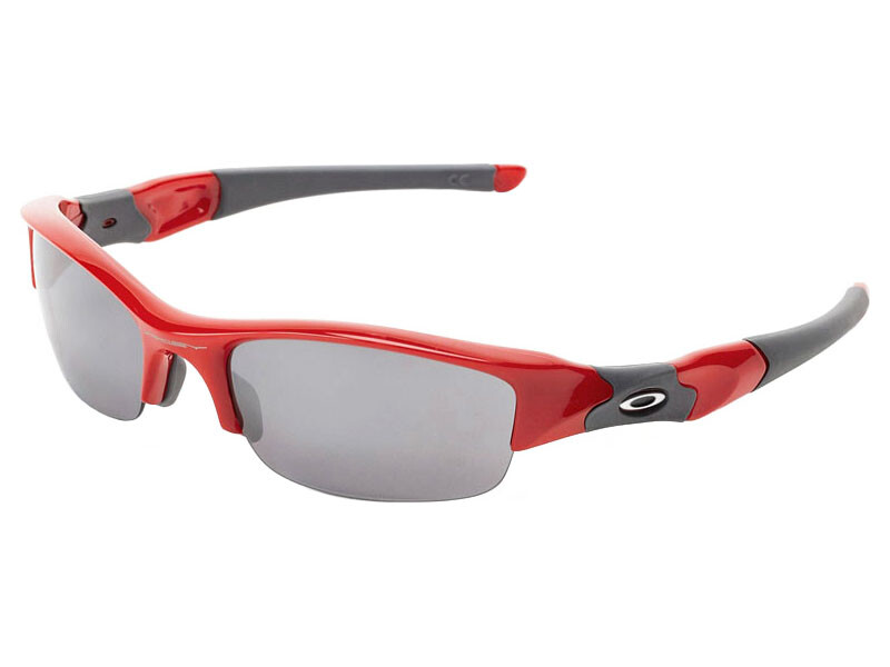 Oakley Flak Jacket Sunglasses 03-906J Infrared/Black Iridium Oakley Flak Jacket Sunglasses 03-906J Infrared/Black Iridium