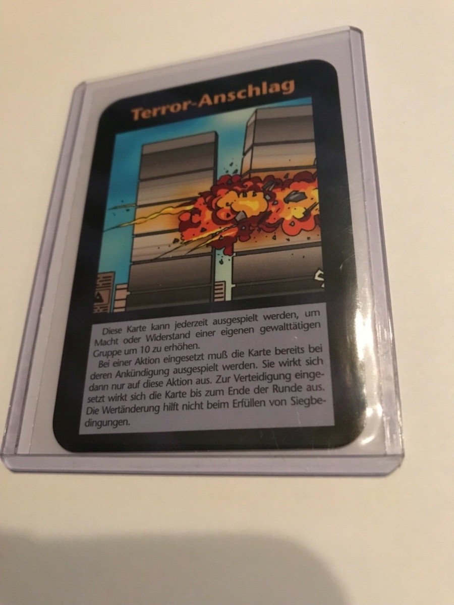 イルミナティカード　Terrorist Nuke Steve Jackson Games Illuminati INWO Terrorist Nuke