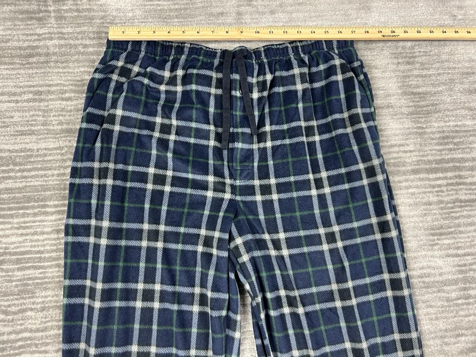 Pantalones de pijama Stafford para hombre XL multicolor a cuadros cordón poliéster suave Foto 3 de 4