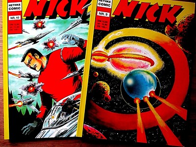 2 Stück ''NICK'' Softcover Comic Nr. 9 und 10- sehr guter Zustand !