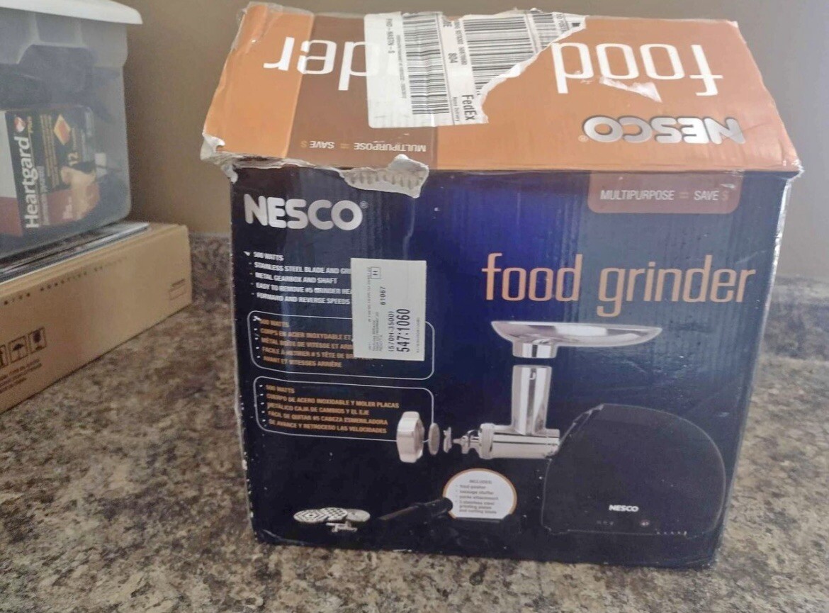 Fufu Machine Nesco 500W Food Grinder Stainless Steel Meat