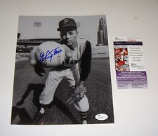 Elroy Face Pittsburgh Pirates Signed 8x10 B/W Classic Shot JSA CERT