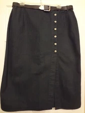 GITANO DARK GREEN HEAVY TWILL SKIRT