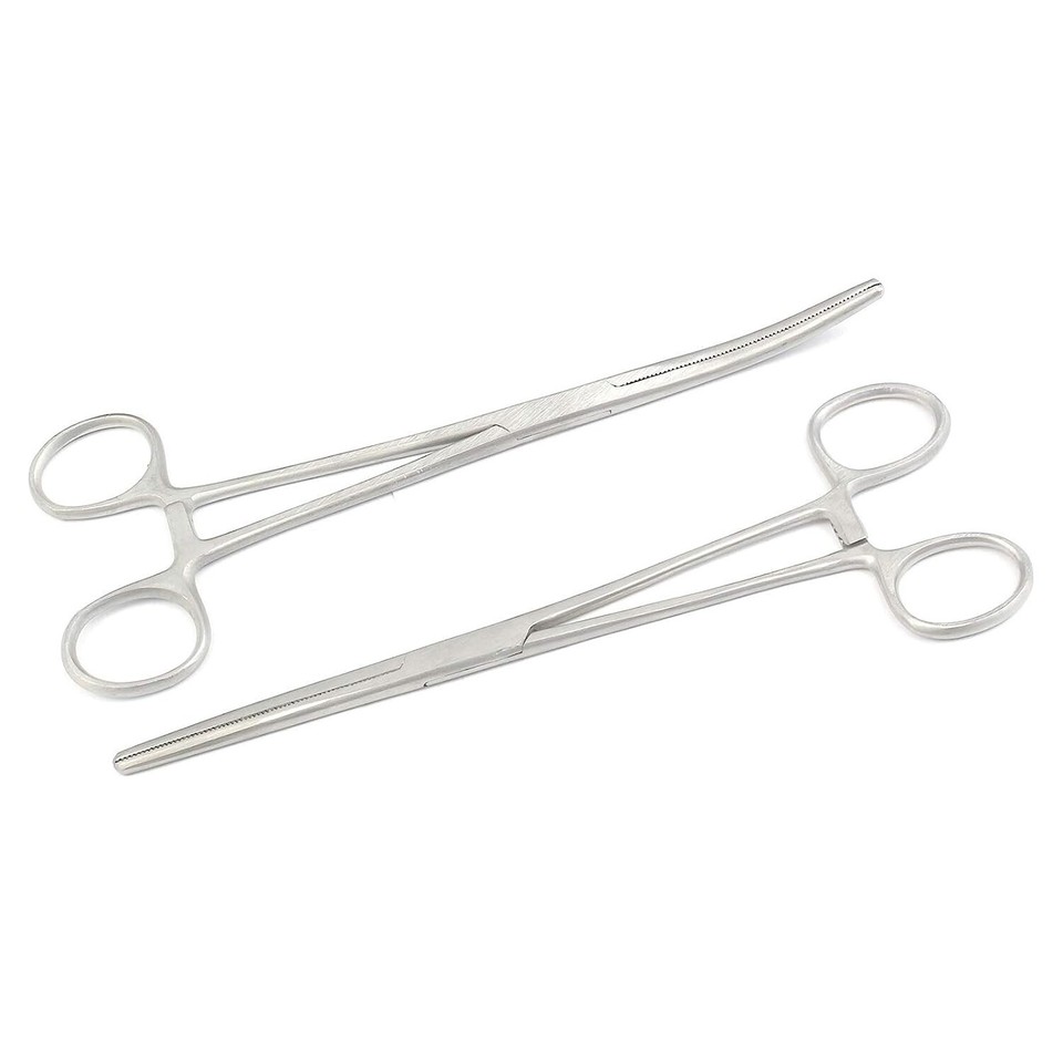 6 Inch Curved & Straight Locking Forceps In Stainless Steel 6 - Foto 11