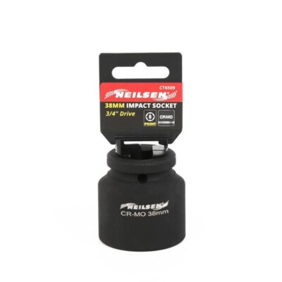 3/4'' Zoll Antrieb 38 mm kurz flach Steckschlüssel 6 Punkt hohes Drehmoment metrisch Werkzeug