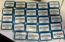 Lot of 24 Empty Altoids Tins to store small items for sewing, crafts, fishing