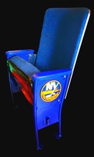 🏒NASSAU VETERANS COLISEUM SEAT New York Islanders Bossy Schaefer Barzal Sorokin