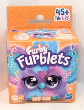 2024 Furby Furblets Luv-Lee 45 Sounds Pretend Feed Speaks Furbish New Fast Ship