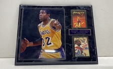 NBA Basketball Magic Johnson Los Angeles Lakers Photo Trading Card Plaque 16x13