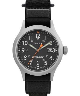 Timex Herren Analog Uhr mit Stoffarmband Expedition Scout